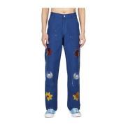 Trousers SKY High Farm , Blue , Heren