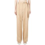 Trousers Rejina Pyo , Beige , Dames