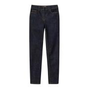 Skinny Jeans in Donker Denim Twinset , Blue , Dames