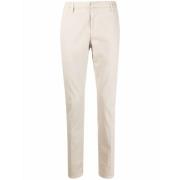 Beige Gaubert Broek Dondup , Beige , Heren