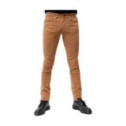 Slim-fit Trousers Jeckerson , Brown , Heren