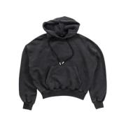 Super moon hoodie - Kleur: Noir Off White , Black , Dames
