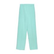 Wide Trousers Hinnominate , Green , Dames