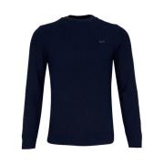Blauwe Sweaters voor Heren Sun68 , Blue , Heren