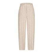 Straight Trousers Annette Görtz , Beige , Dames