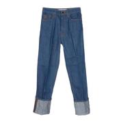 Hoge Taille Denim Jeans voor Dames Jacob Cohën , Blue , Dames
