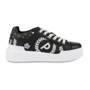 Heritage Day SI Sneakers met Macro Patroon - Maat 39 Pollini , Black ,...