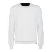 Witte Trui - Regular Fit - Geschikt voor Koud Weer - 100% Katoen Fay ,...