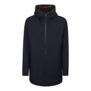 Moderne Elegante Parka Herno , Blue , Heren