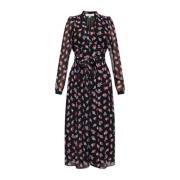 Bloemenjurk Diane Von Furstenberg , Black , Dames