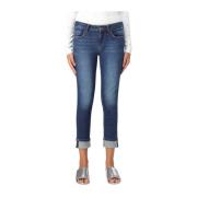 Stijlvolle Cropped Monroe Jeans Liu Jo , Blue , Dames