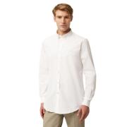 Gedrukte Kraag Shirt voor Heren Harmont & Blaine , White , Heren
