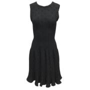 Pre-owned Wool dresses Alaïa Pre-owned , Black , Dames