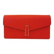 Wallets Cardholders Valextra , Red , Dames