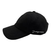 Handtekening Baseballpet Jacquemus , Black , Heren