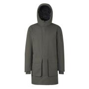 Lange Parka met Synthetische Isolatie en Capuchon Scandinavian Edition...