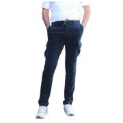 Cargo Velours Broek Mason's , Blue , Heren