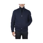 Dubbelbontgeknoopte Kasjmier Vest - Maat: 50, Kleur: Marine Gran Sasso...