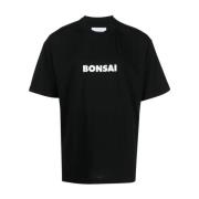 T-Shirts Bonsai , Black , Heren