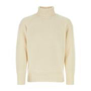 Ivoor wollen trui Ten C , Beige , Heren