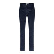 Slim-Fit Corduroy Broek Mason's , Blue , Dames