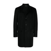 Luxe Cashmere Jas Colombo , Black , Heren