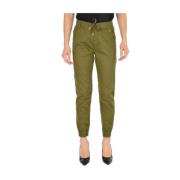 Slim-fit Trousers YES ZEE , Green , Dames
