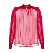 Shirt Elisabetta Franchi , Red , Dames
