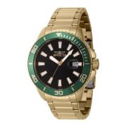 Pro Diver Quartz Horloge - Zwarte Wijzerplaat Invicta Watches , Yellow...