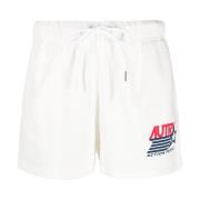 Katoenen casual shorts Autry , White , Dames