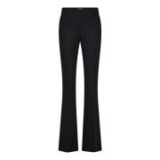 Broek in Flared Stijl Seductive , Black , Dames