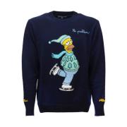 The Simpson Edition Ronde-Hals Trui MC2 Saint Barth , Multicolor , Her...