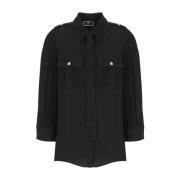 Shirts Elisabetta Franchi , Black , Dames