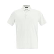 Klassieke Polo Shirt voor Heren Herno , White , Heren