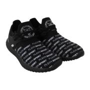 Zwarte Polyester Runner Henry Sneakers Schoenen Plein Sport , Black , ...