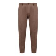 Op maat gemaakte broek in Tortora Nine In The Morning , Brown , Heren