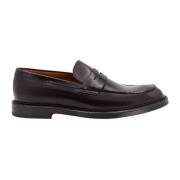 Bruine Patent Leren Loafers - Aw23 Doucal's , Brown , Heren