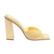 Sandals Gia Borghini , Yellow , Dames