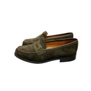 Pre-owned Platte schoenen Bally Pre-owned , Green , Dames