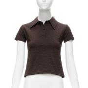 Pre-owned Fabric tops Fendi Vintage , Brown , Dames