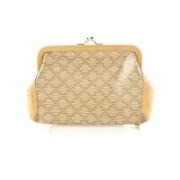 Pre-owned Fabric wallets Celine Vintage , Yellow , Dames