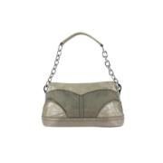 Tweedehands handtas Prada Vintage , Beige , Dames