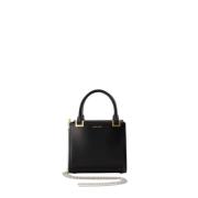 Kleine Zorya Hobo Tas - Zwart Leer Magda Butrym , Black , Dames