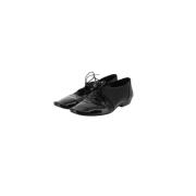 Pre-owned Leather flats Yves Saint Laurent Vintage , Black , Heren