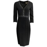 Pre-owned Polyester dresses Michael Kors Pre-owned , Black , Dames