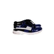Pre-owned Leather sneakers Marni Pre-owned , Blue , Dames