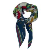 Pre-owned Silk scarves Celine Vintage , Multicolor , Dames