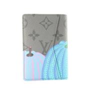 Pre-owned Canvas wallets Louis Vuitton Vintage , Gray , Dames