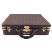 Pre-owned Canvas briefcases Louis Vuitton Vintage , Brown , Dames