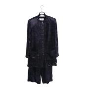 Pre-owned Velvet outerwear Givenchy Pre-owned , Blue , Dames